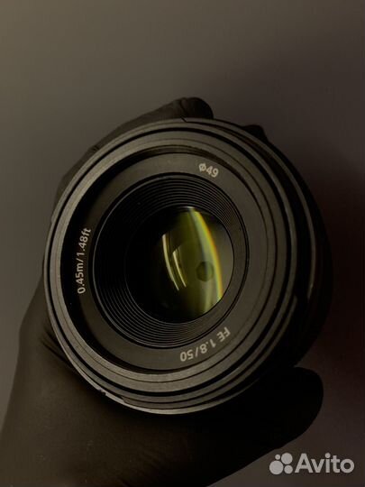 Объектив Sony FE 50mm F1.8 E-mount 35 mm