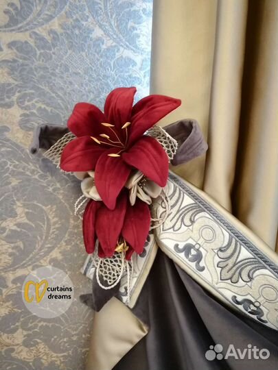 Подхваты для штор эксклюзив