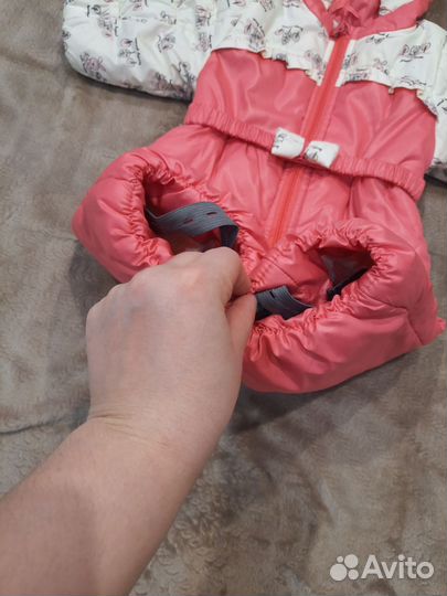 Комбинезон демисезонный для девочки 74