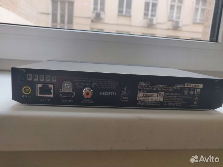 3D Blu-Ray-плеер Sony BDP-S5500/BM идеал