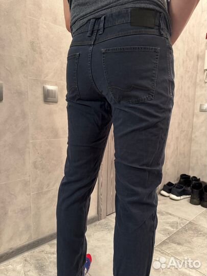 Джинсы мужские синие