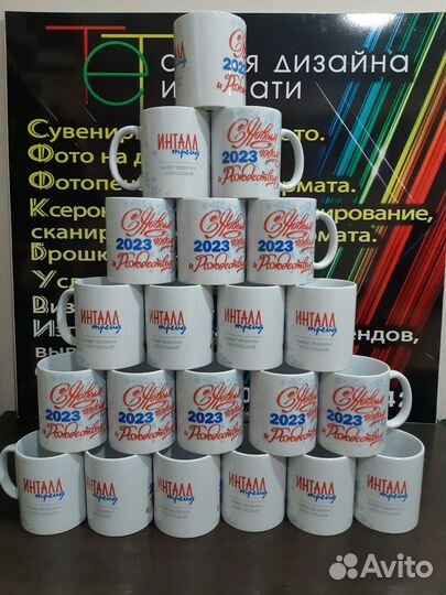 Печать на любых видах ткани, футболках, кружках