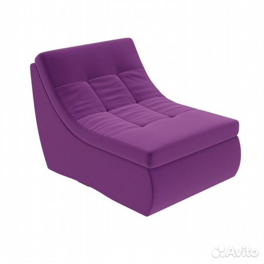 Модуль Холидей Кресло микровельвет фиолетовый