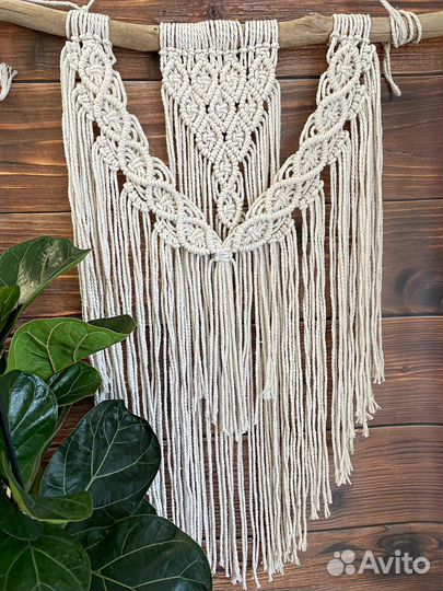 Настенное панно макраме