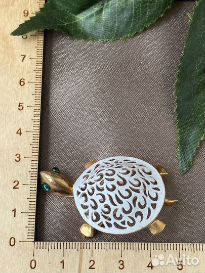 Брошь Черепаха JJ