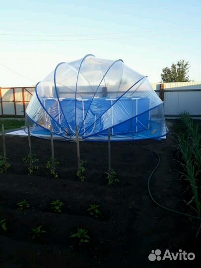 Павильон купол тент для бассейна, батута,песочника