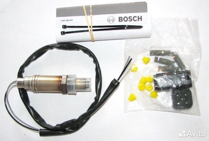 Лямбда-зонд унив. с резьб. 4 пр. б/заземл