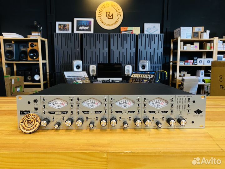 Предусилитель universal audio 4-710d В наличии