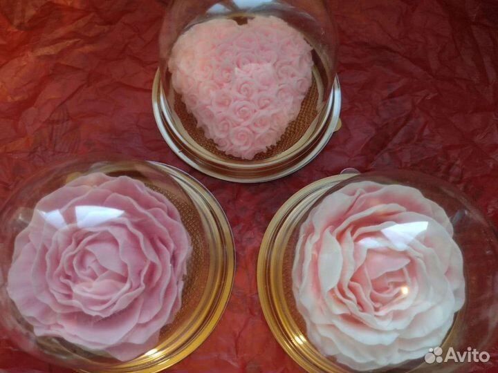 Мыло ручной работы на 8 марта.Розы