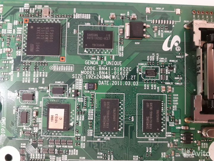 Разбор Samsung UE40D7000LS