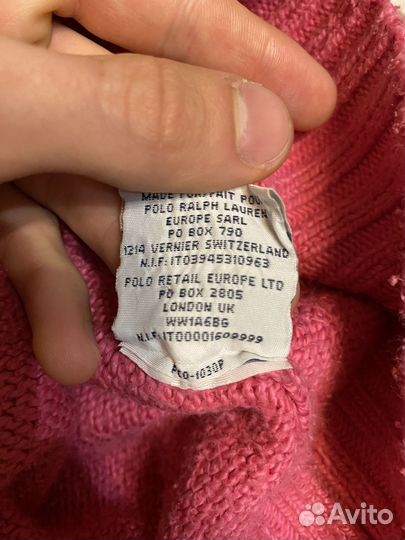 Ralph lauren свитер