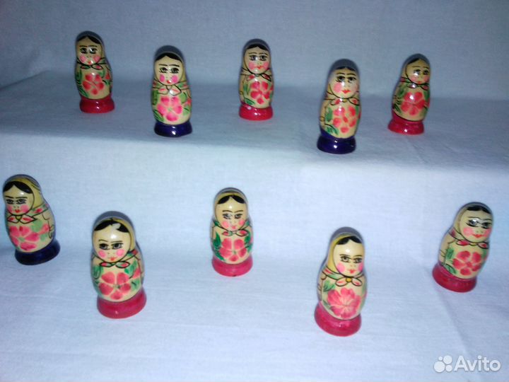 Сувенирные матрешки из СССР