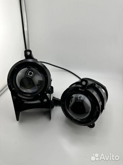 Лазерные противотуманки птф приора газель