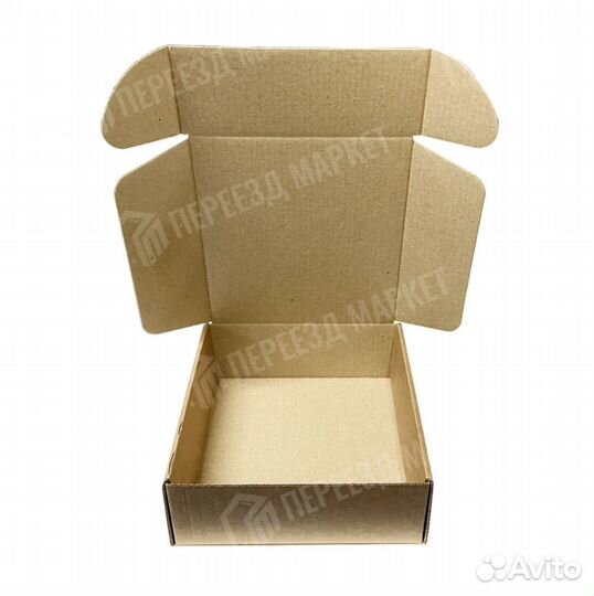 Самосборная картонная коробка №161-ПМ 145х155х55 м