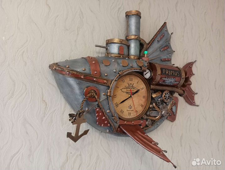 Стимпанк корабль