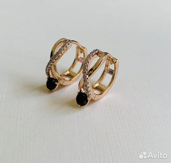 Серьги из медицинской стали