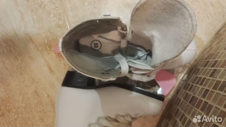 Коньки фигурные graf Davos Gold