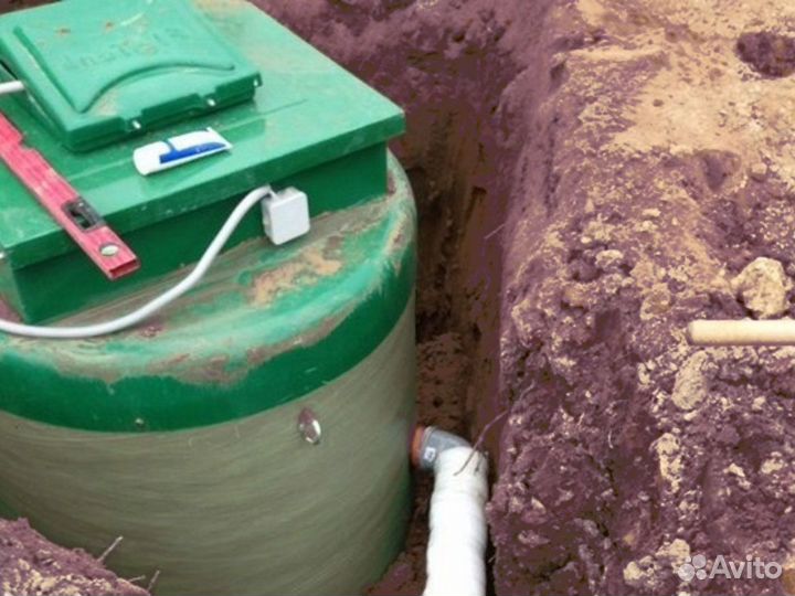 Септик эко Альфа 7 переливной