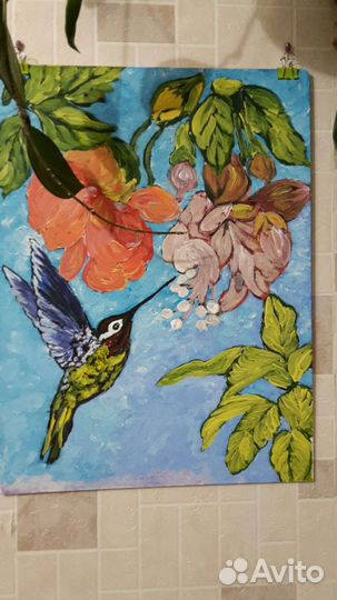 Картина гуашью