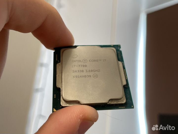 Процессор intel core i7 7700 lga 1151