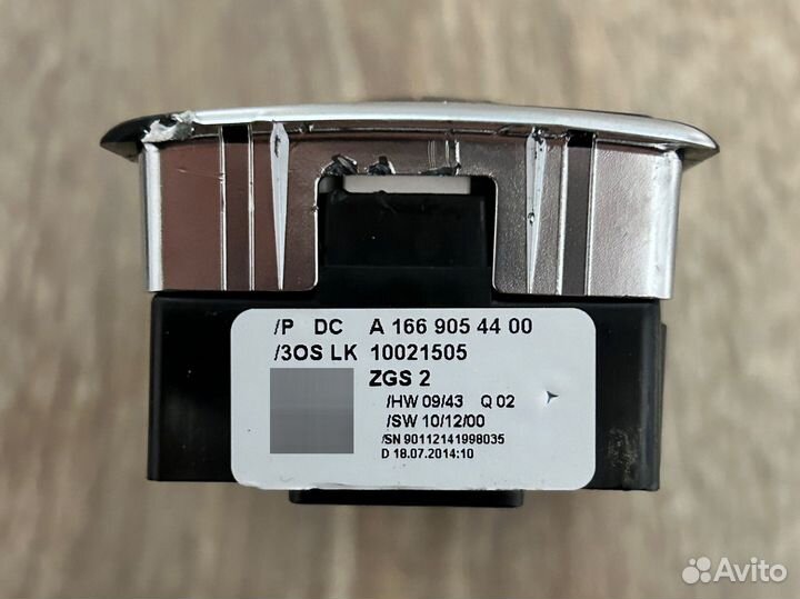 Блок стеклоподьемника mercedes w166