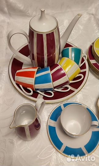 Чайно-кофейный сервиз jlmenau Halka Редкость