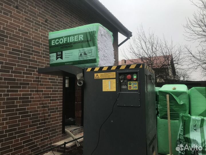 Эковата утепление Домов