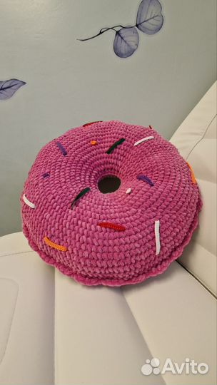 Подушка пончик,подарок,декор