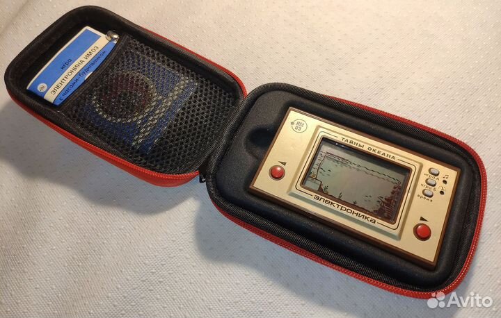 Жесткий чехол для игр серии Электроника им СССР