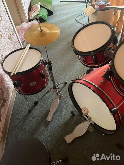 Барабаны барабанная установка детская