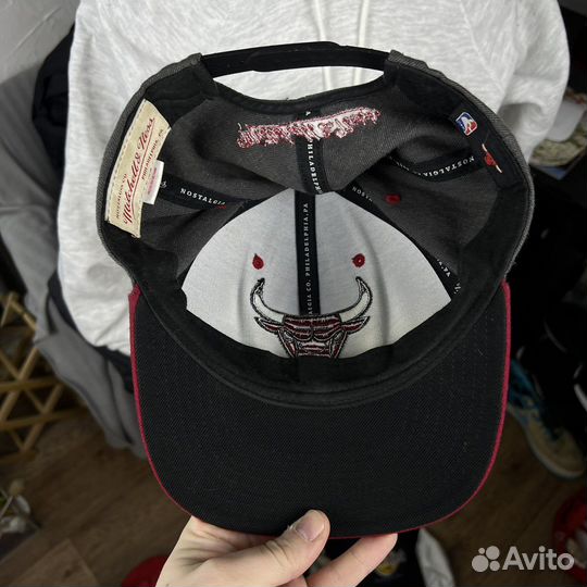 Кепка Chicago Bulls x Mitchell & Ness Оригинал