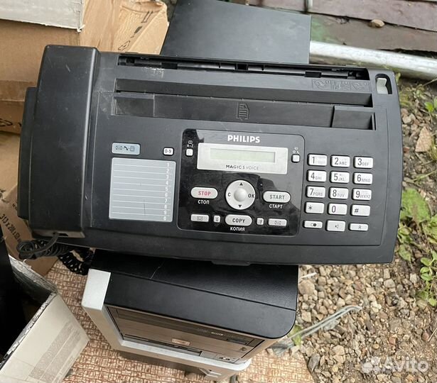 Факс panasonic, philips, телефоны panasonic