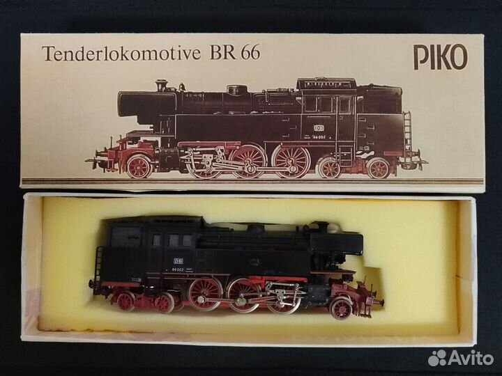 Паровоз BR66 Piko 1/87 GDR