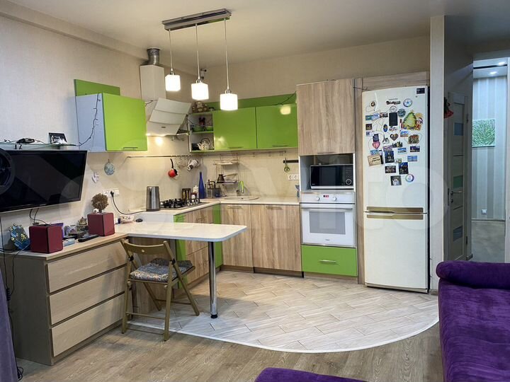 2-к. квартира, 47 м², 3/6 эт.