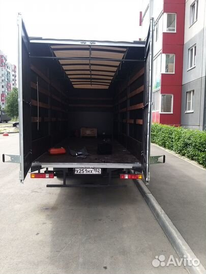 Грузоперевозки газель 6 метров тент