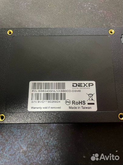 SSD 2.5 SATA Dexp 240Gb
