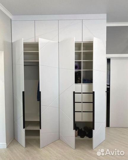 Шкаф с фрезеровкой