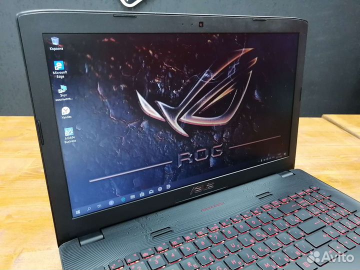 Игровой ноутбук Asus ROG i5/GTX950/6GB/SSD+HDD