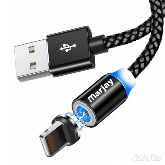 Магнитный кабель Type-c/Micro USB/iPhone