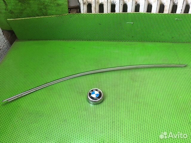 Бмв 5 Хромированная накладка передней правой двер