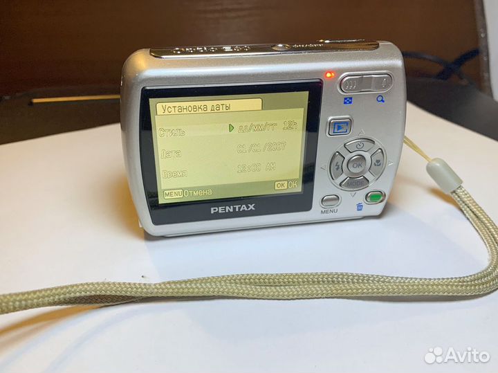 Цифровой фотоаппарат Pentax Optio E30