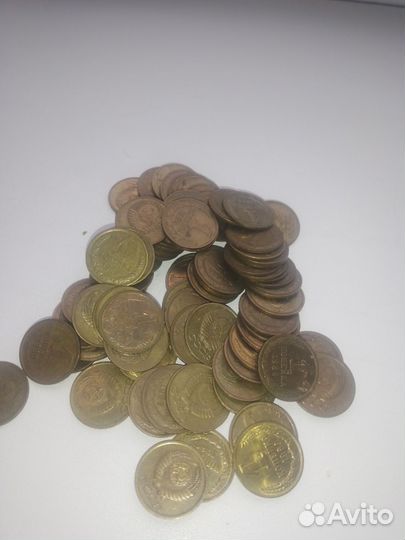 Монеты СССР 1 ;2;10;15;20копеек