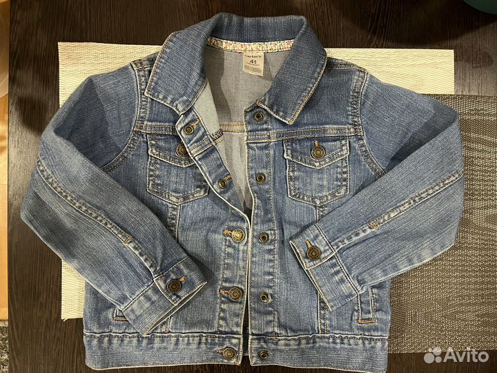Джинсовая Куртка carters 4t