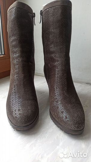 Полусапожки женские зимние Италия 40