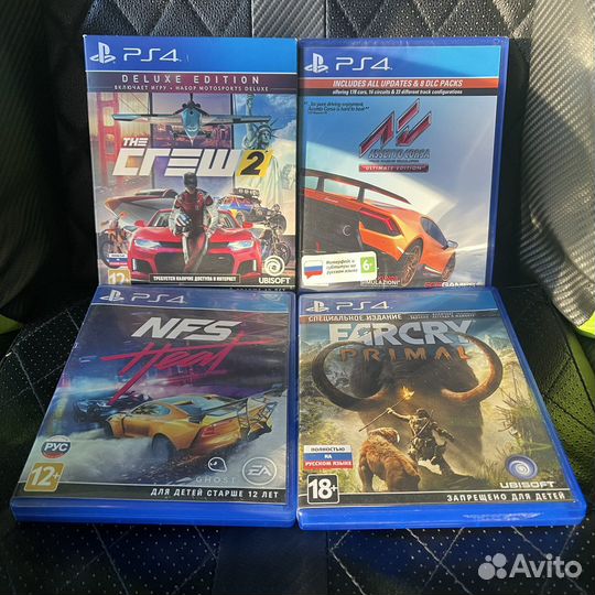 Игры для приставки PS4 (Цены в описание)