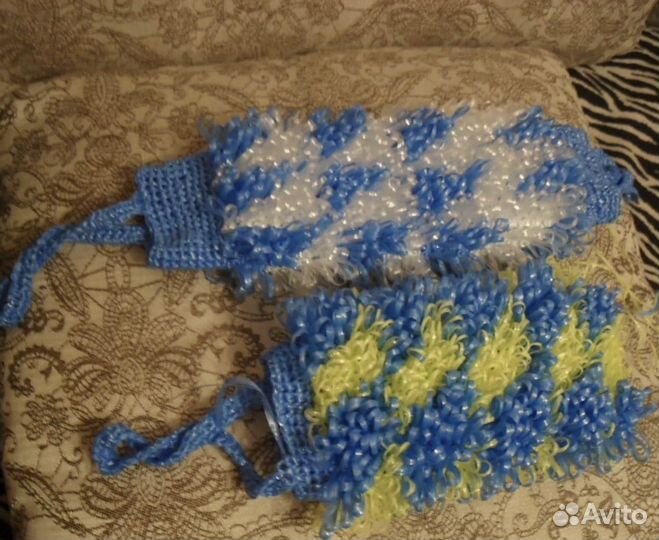 Мочалка ручной работы