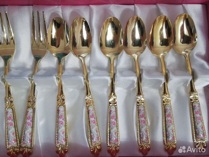 Набор десертных столовых приборов, Япония