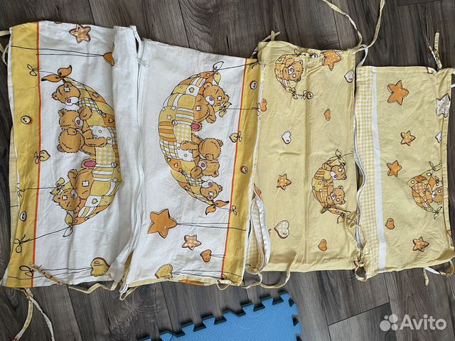 Защитный бортик для детской кровати