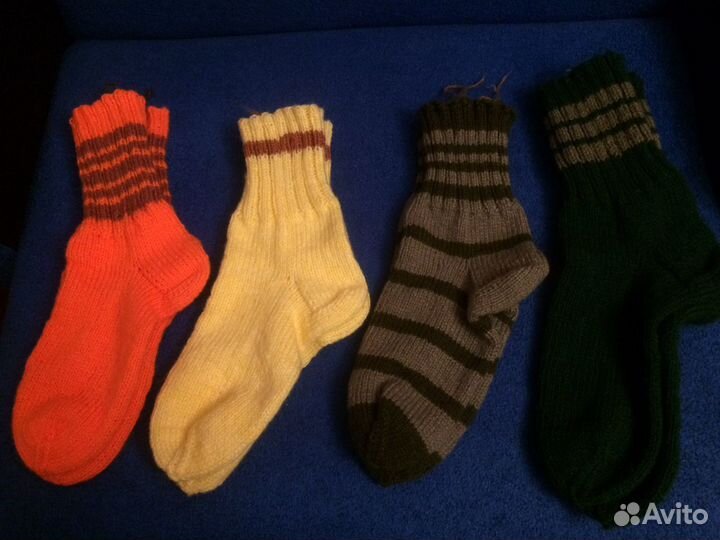 Носки вязанные