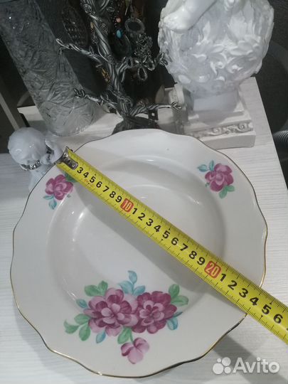 Тарелки для супа Дулёво СССР 6шт